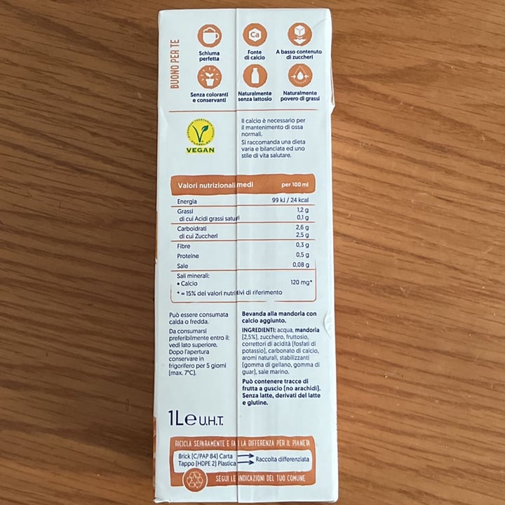 photo of Alpro Barista Mandorla shared by @virgiveg on  01 May 2022 - review