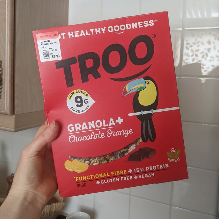 photo of Troo Granola Chocolate with Orange shared by @amber99 on  21 Jul 2022 - review