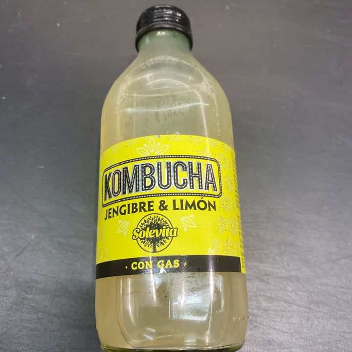 photo of Solevita Bio Kombucha limón y jengibre shared by @vallierblondie on  19 Jul 2022 - review