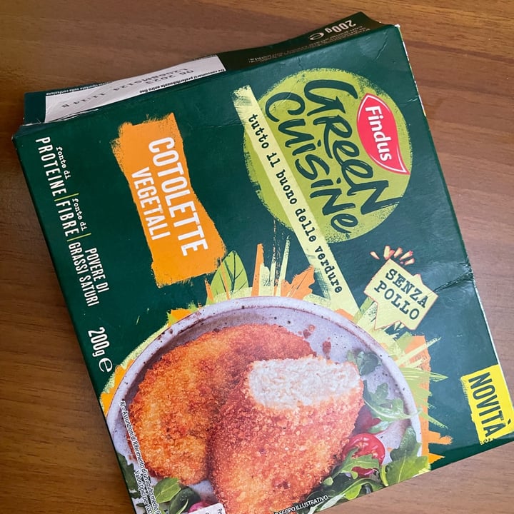 photo of Findus Cotolette Vegetali shared by @animalslover96 on  07 Aug 2022 - review