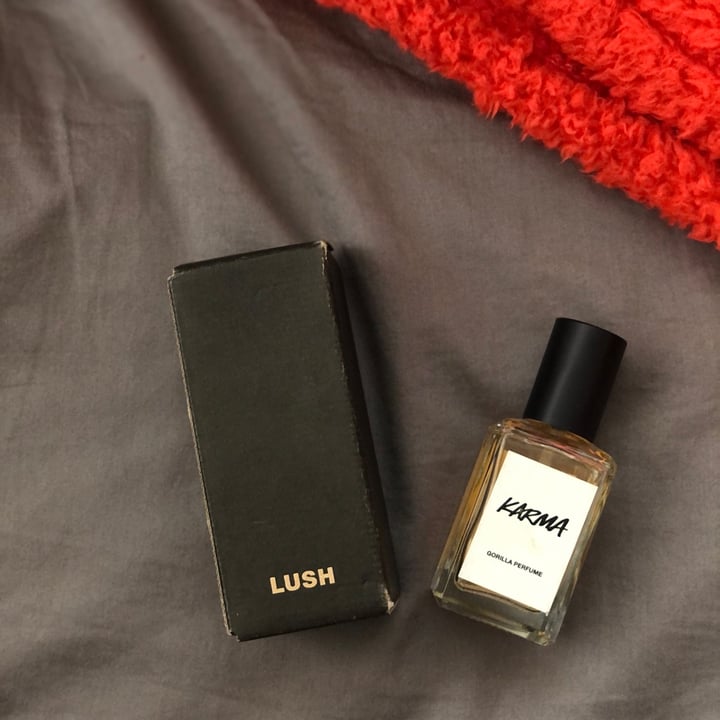 photo of LUSH Fresh Handmade Cosmetics Karma perfume shared by @anita6m on  23 Dec 2020 - review