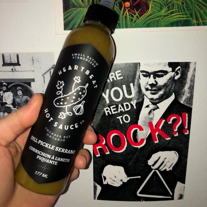 photo of Heartbeat Hot Sauce Dill Pickle Serrano shared by @tiascaz on  02 Jan 2022 - review
