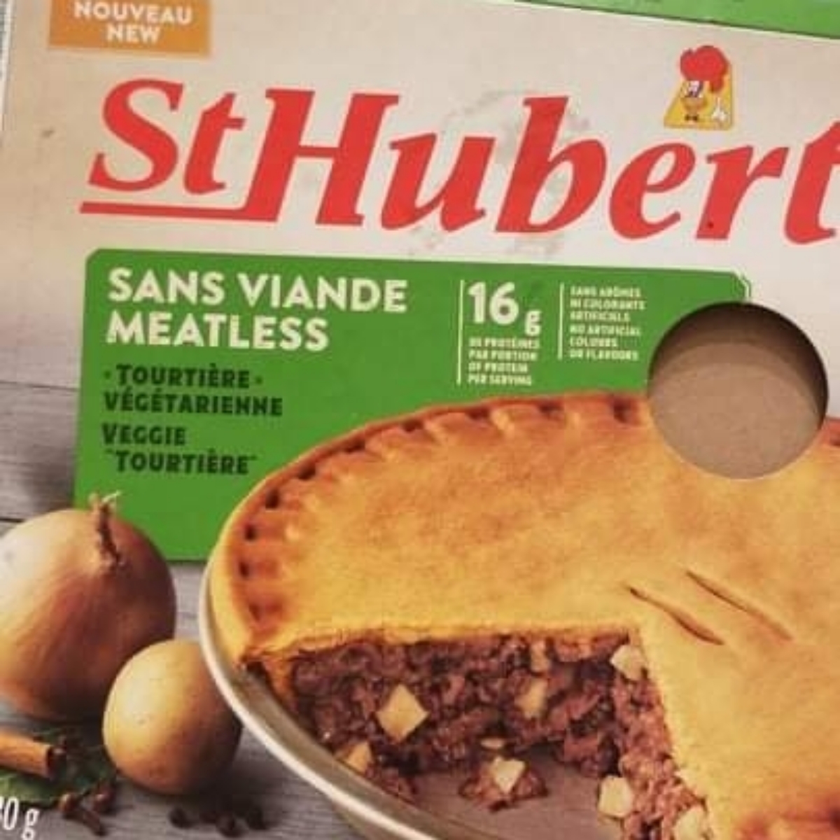 St Hubert Tourtière végétarienne 评价 abillion