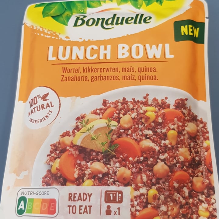 photo of Bonduelle Quinoa, garbanzos, maíz y zanahoria shared by @belsizeblues on  03 Mar 2022 - review