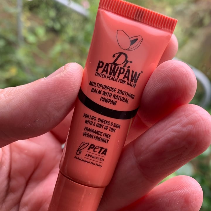 photo of Dr. PawPaw Tinted Peach Pink Balm shared by @barefootserene on  05 Oct 2021 - review