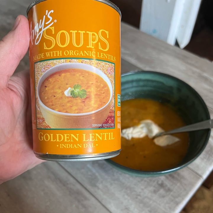 photo of Amy’s Amy’s Golden Lentil Indian Dal Soup shared by @anitalmp on  26 Jan 2023 - review