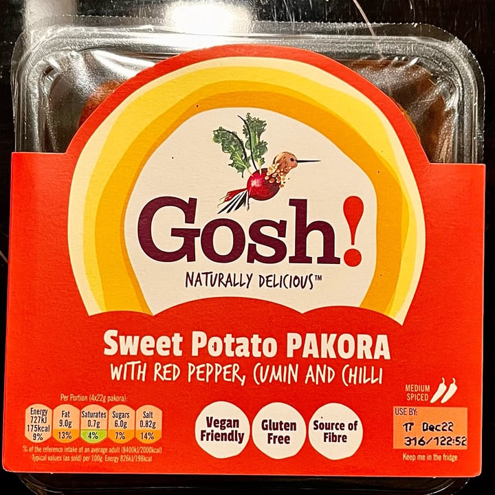 photo of Gosh! Sweet Potato Pakora shared by @mtp on  21 Nov 2022 - review