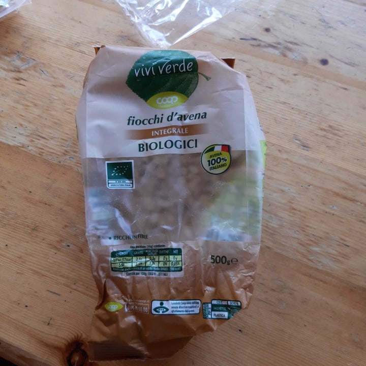 photo of Vivi Verde Coop Fiocchi D'Avena Integrale Biologici shared by @mattii on  26 Mar 2022 - review