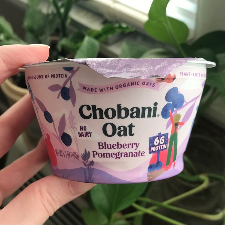 photo of Chobani Oat-Based Blueberry Pomegranate Yogurt shared by @oddish on  15 Mar 2021 - review