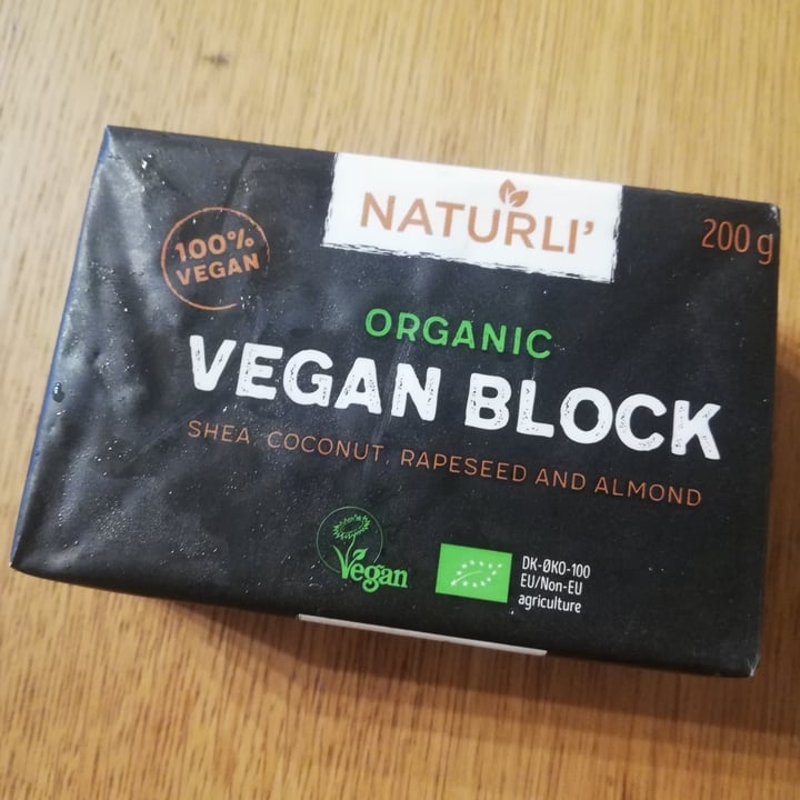 photo of Naturli' Naturli Organic Vegan Block shared by @elisabethlaemmer on  16 Sep 2020 - review