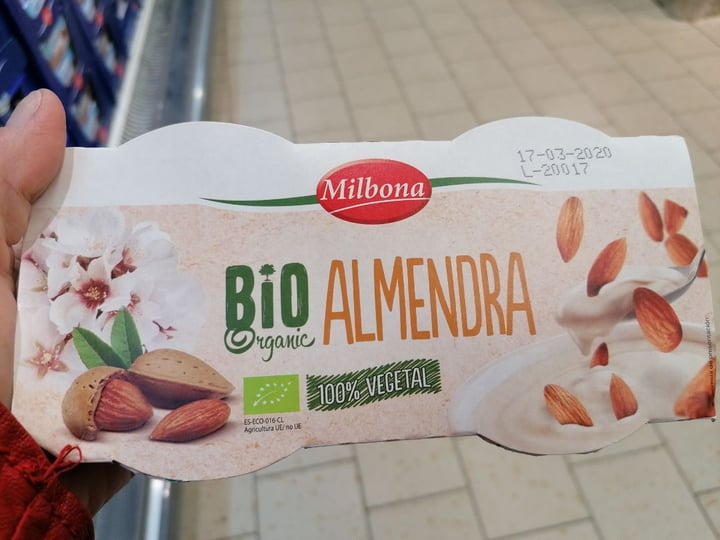 photo of Milbona Bio Organic Almendra shared by @sermaesrebes on  13 Feb 2020 - review