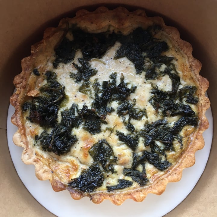 photo of Sprout Plant Based Fusion Spinach Quiche shared by @spveg on  29 Mar 2021 - review