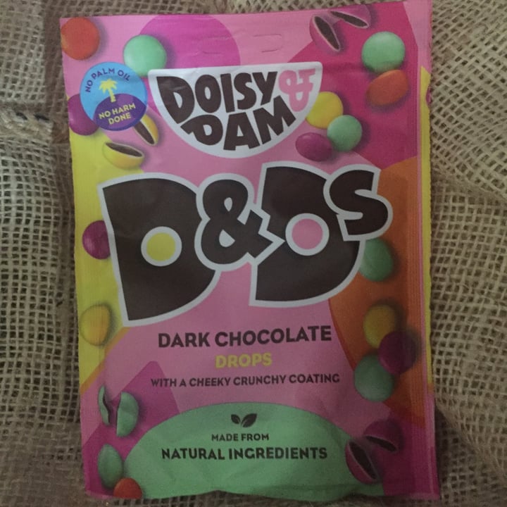 photo of Doisy & Dam Dark Chocolate Drops shared by @naomivegan on  27 Dec 2021 - review