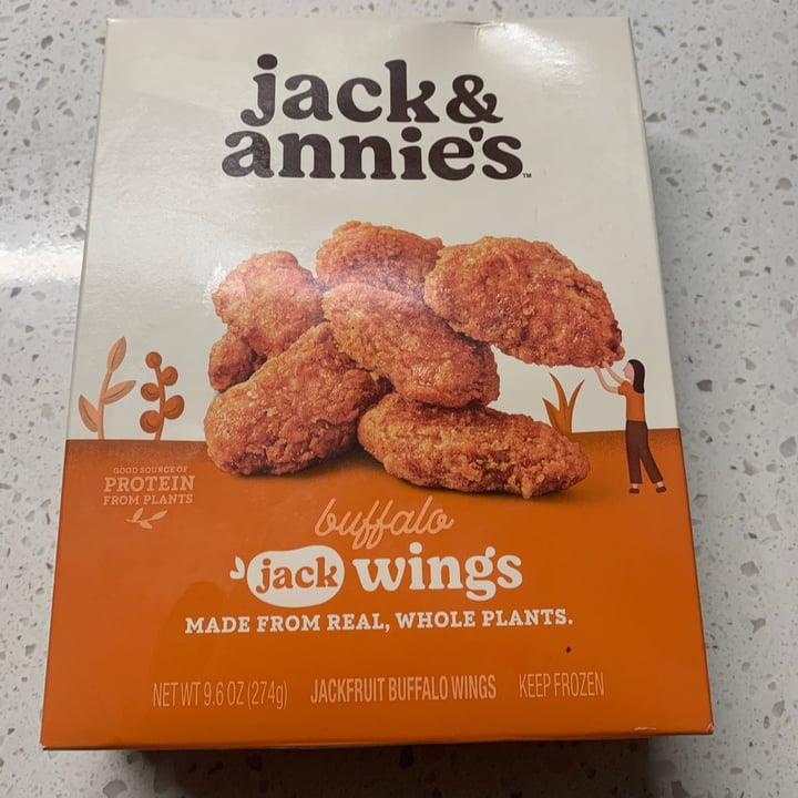 photo of jack & annie's Buffalo jack wings shared by @planttemptations on  06 Oct 2021 - review