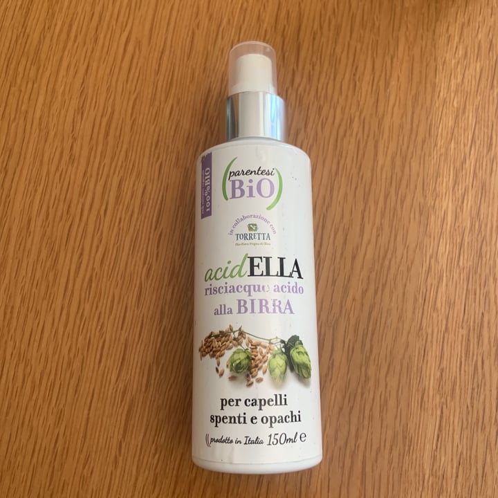 review photo of Parentesi Bio Acidella Risciacquo Acido Alla Birra shared by @alice-caco on 15 Aug 2021 - review