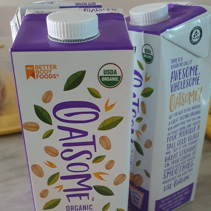 photo of Oatsome  Organic Oat milk shared by @shiyah on  06 Apr 2021 - review