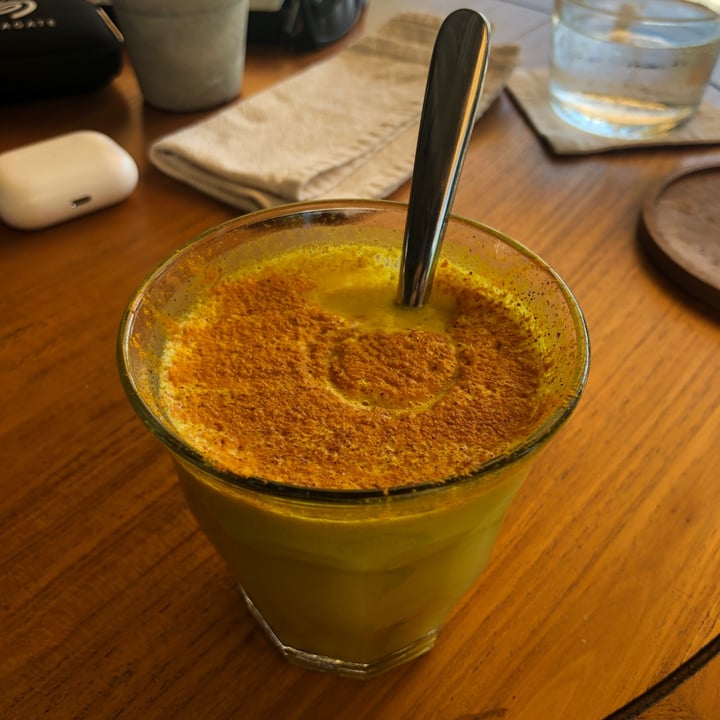 photo of Good Mantra Bali Jamu Latte shared by @baliveganclub on  01 Jan 2021 - review