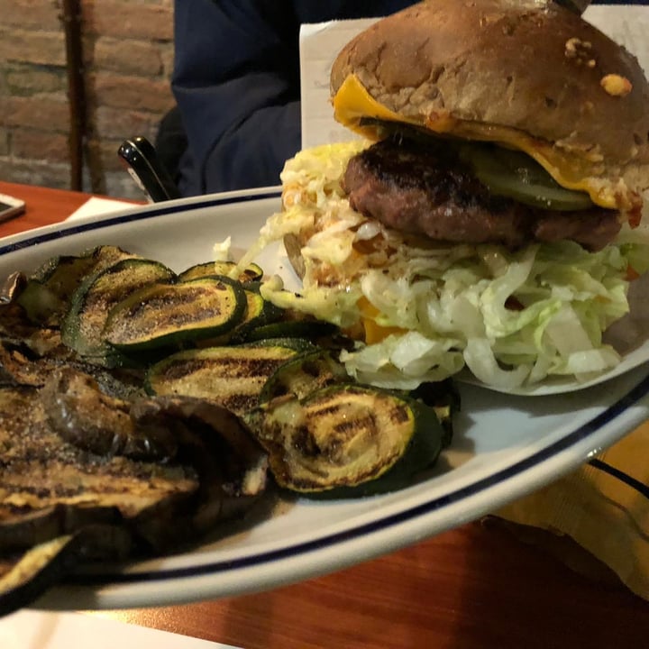 photo of Nessie Pub Cheeseburger Veg shared by @debh on  16 Mar 2022 - review