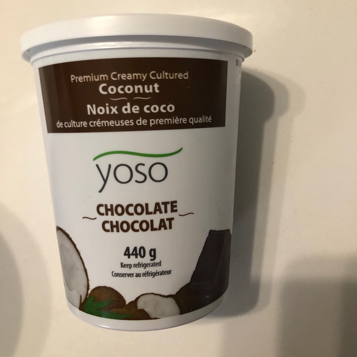 photo of Yoso Chocolate Premium Creamy Cultured Coconut shared by @sarahmckinnon on  23 Oct 2020 - review