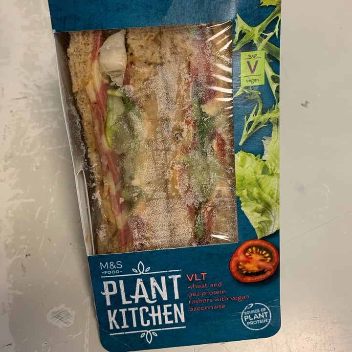 review photo of Plant Kitchen (M&S) Vegan BLT Sandwich shared by @tsollis on 24 Jun 2022 - review