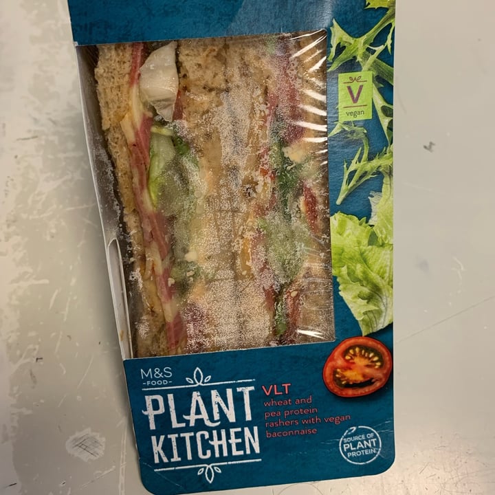 photo of Plant Kitchen (M&S) Vegan BLT Sandwich shared by @tsollis on  24 Jun 2022 - review