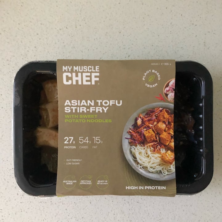 photo of My Muscle Chef Asian tofu stir fry shared by @brunowho on  02 Oct 2021 - review