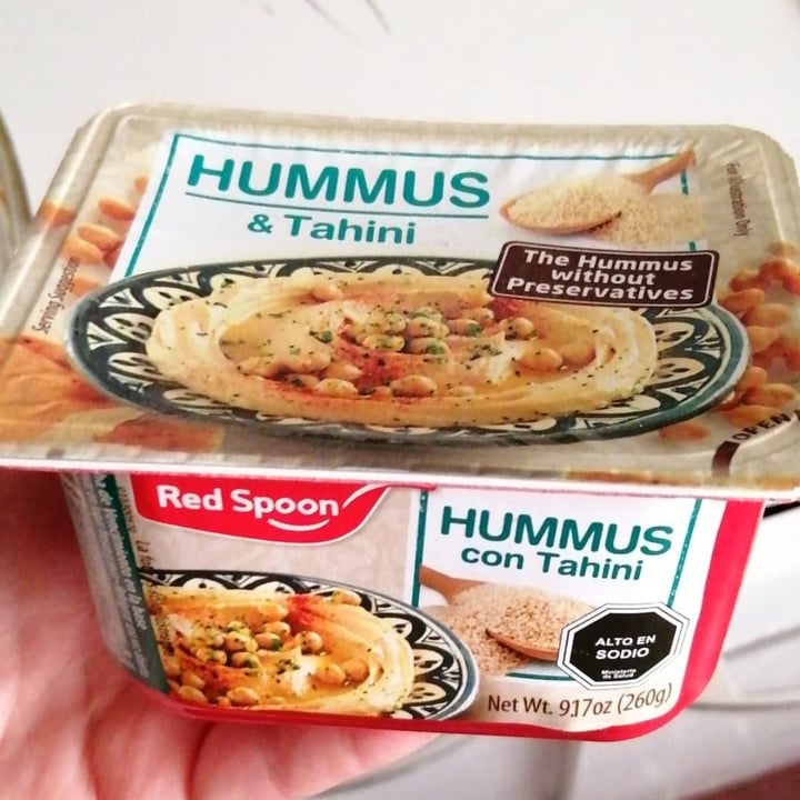 photo of Red Spoon Hummus Con Tahini shared by @luciferestnoir777 on  08 Dec 2020 - review