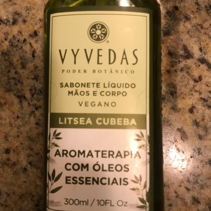 photo of Vyvedas Sabonete Líquido Litsea Cubeba shared by @janerc on  03 Jun 2022 - review