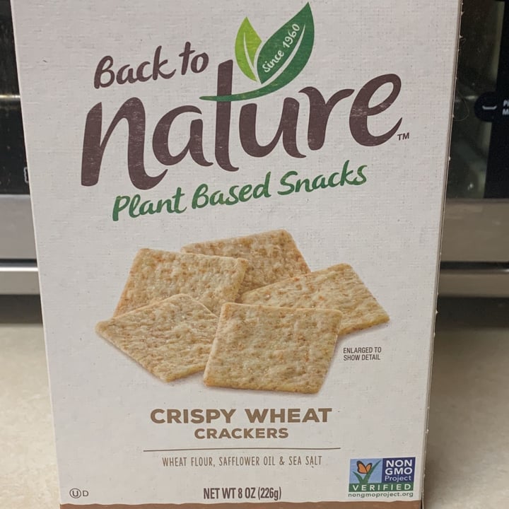 review photo of Back to Nature Crispy Wheat Crackers shared by @veghen on 06 Apr 2022 - review