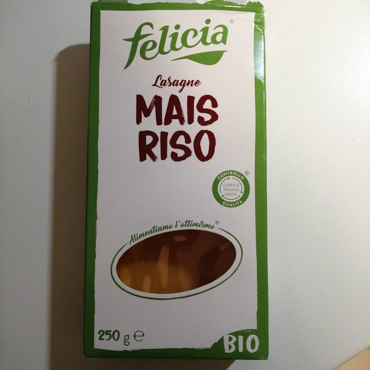 photo of Felicia Lasagne Mais E Riso shared by @cristinavegbaruffa on  04 Jan 2022 - review