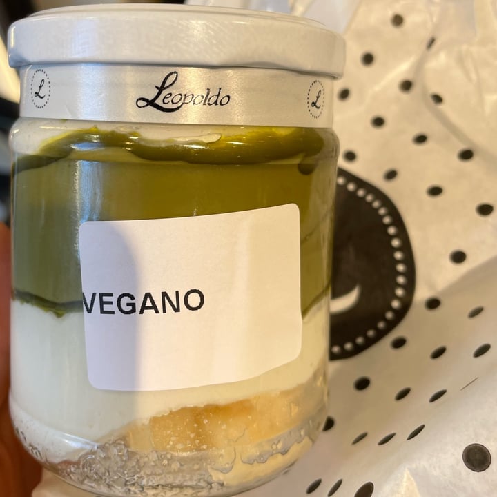 photo of Leopoldo Cafebar Barattolino Vegano Al Pistacchio shared by @isabellatramontano on  19 May 2022 - review