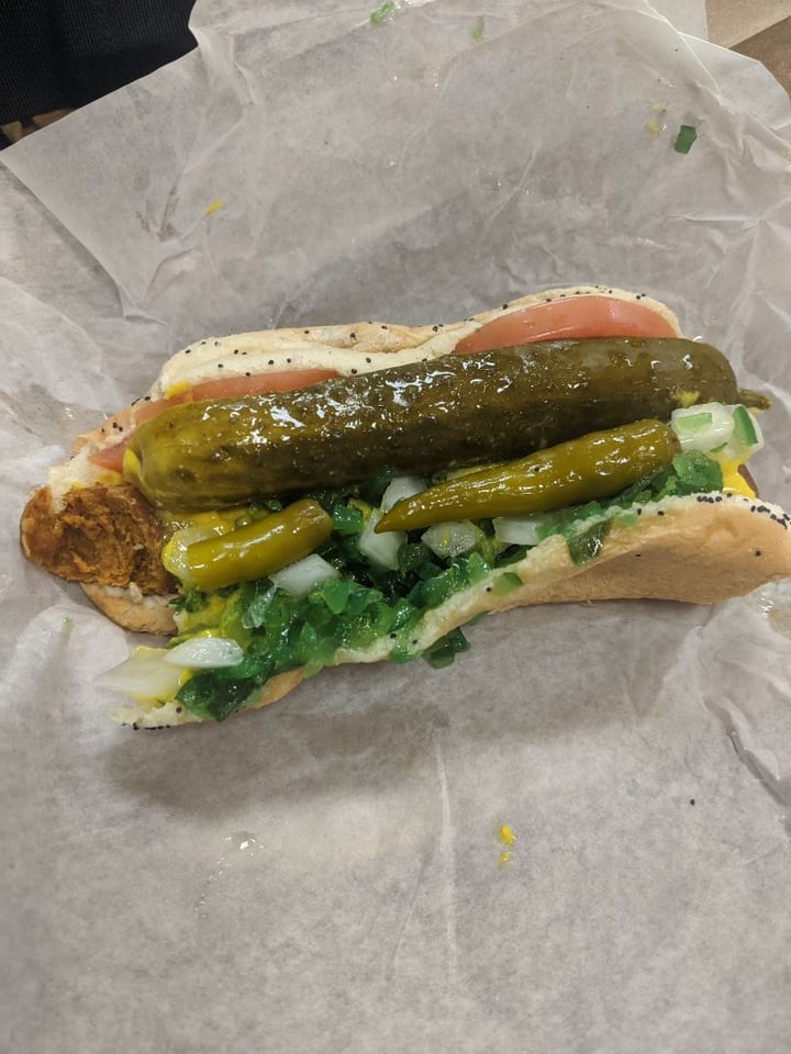photo of Devil Dawgs on State Chicago Style Vegan Hot Dog shared by @negativesplendor on  31 Mar 2020 - review
