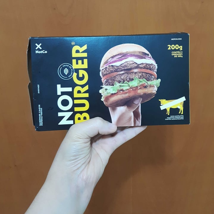 photo of NotCo Not Burger shared by @lecanes on  31 Jul 2022 - review