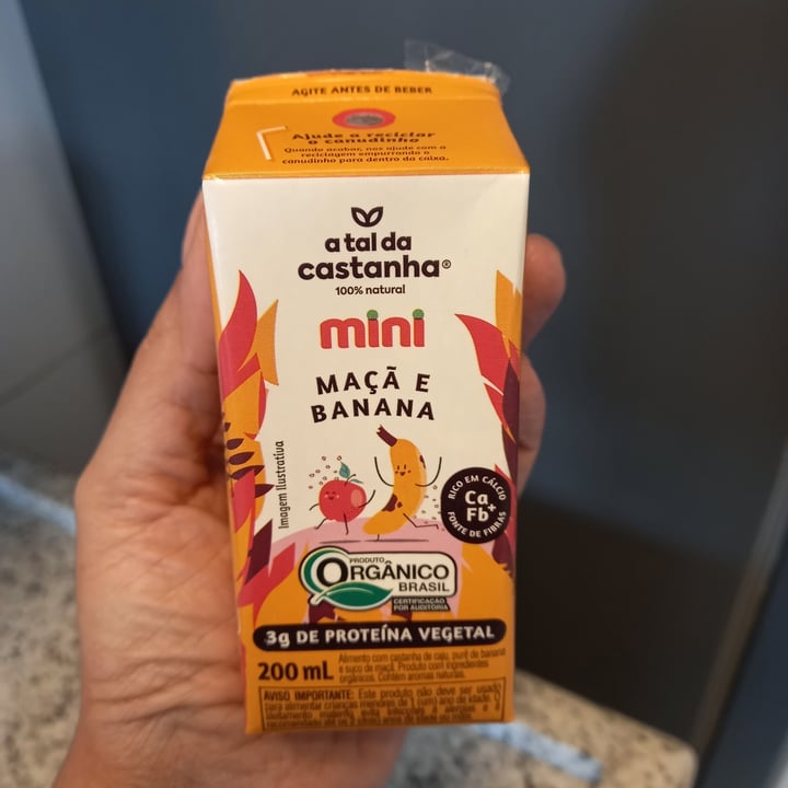 review photo of A Tal da Castanha mini - maçã e banana shared by @cibellepassos on 21 May 2022 - review