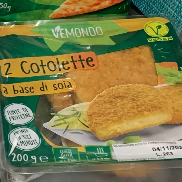 photo of Vemondo 2 Cotolette a Base di Soia shared by @ayaros on  04 Oct 2021 - review