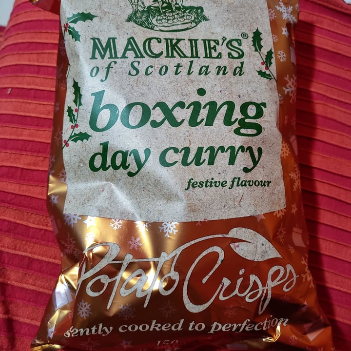 photo of Mackie's of Scotland Boxing Day Curry Flavour Crisps shared by @francy82 on  04 Feb 2022 - review