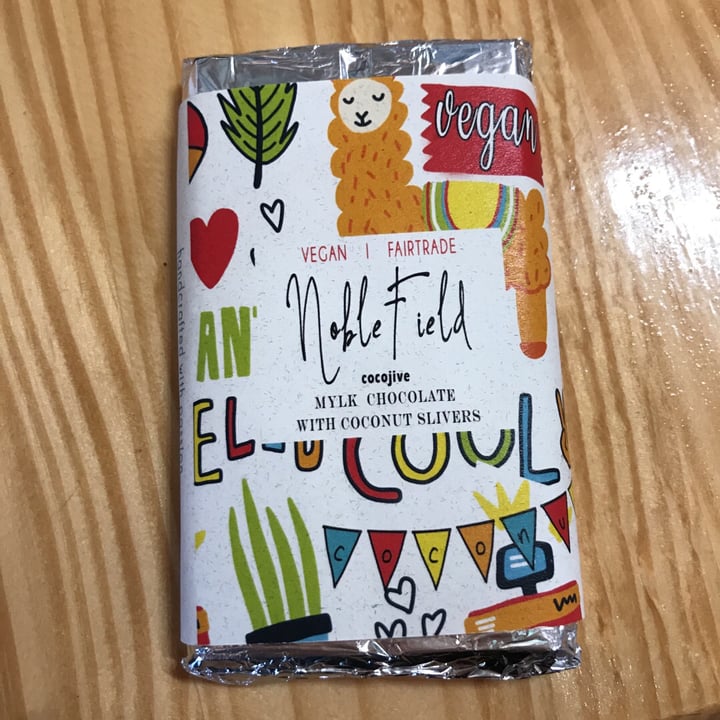 photo of Noble Field Milk chocolate with coconut slivers shared by @jessicabullard on  07 Sep 2019 - review