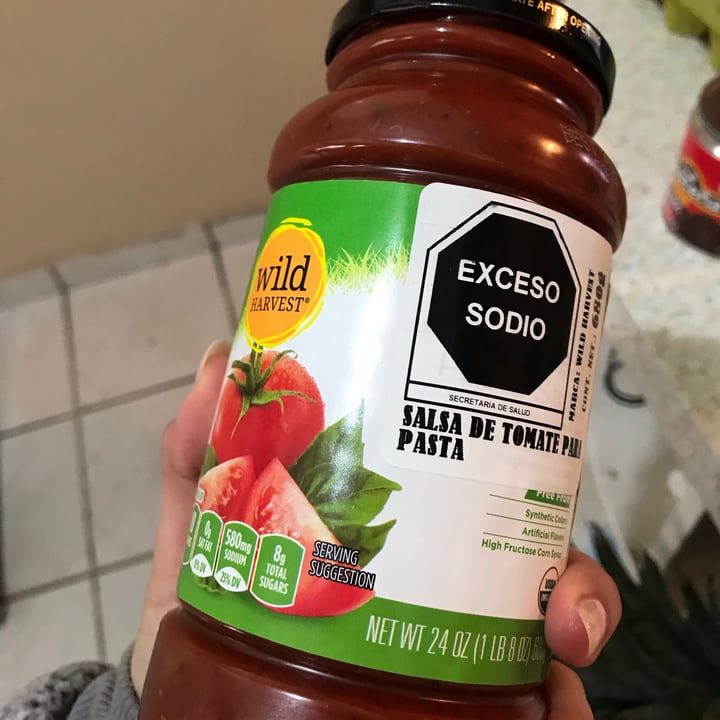 photo of Wild Harvest Salsa De Tomate Para Pasta shared by @mariannasoto on  13 Feb 2021 - review