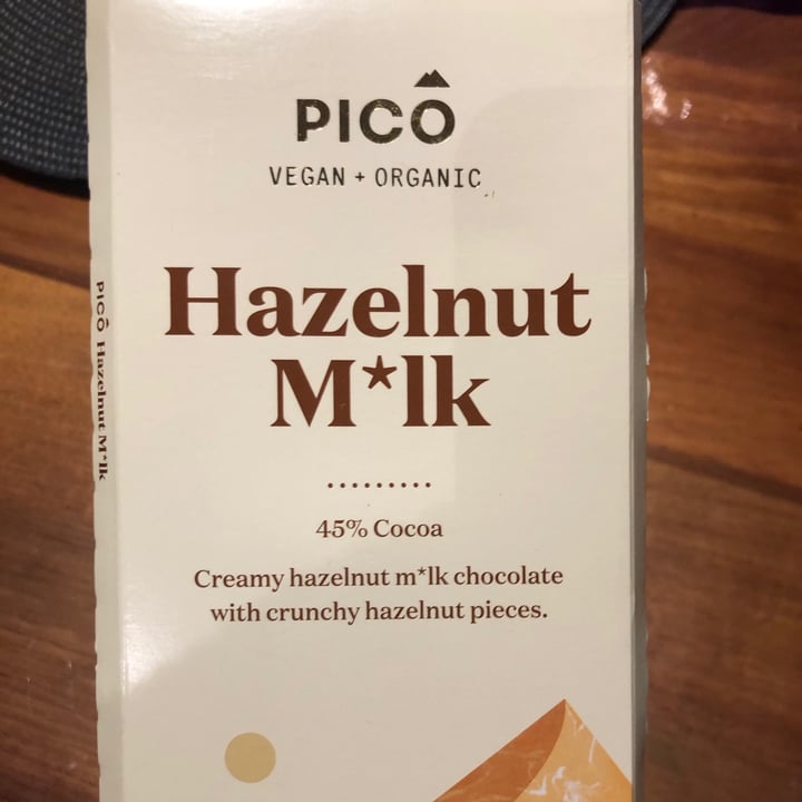 photo of Pico Chocolate Hazelnut M*lk shared by @plantbasedancer on  15 Apr 2021 - review