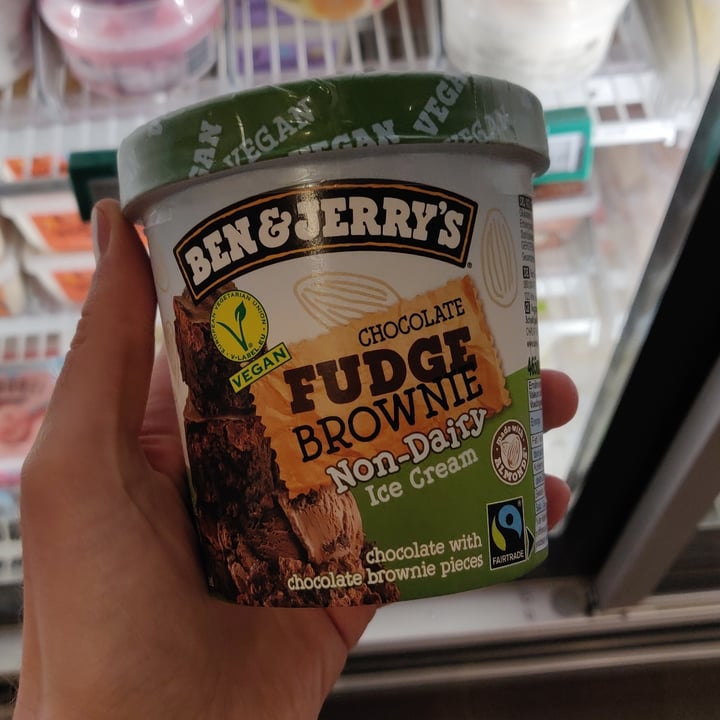 review photo of Ben & Jerry's Chocolate Fudge Brownie Non-Dairy Ice Cream shared by @primate on 10 Jun 2021 - review