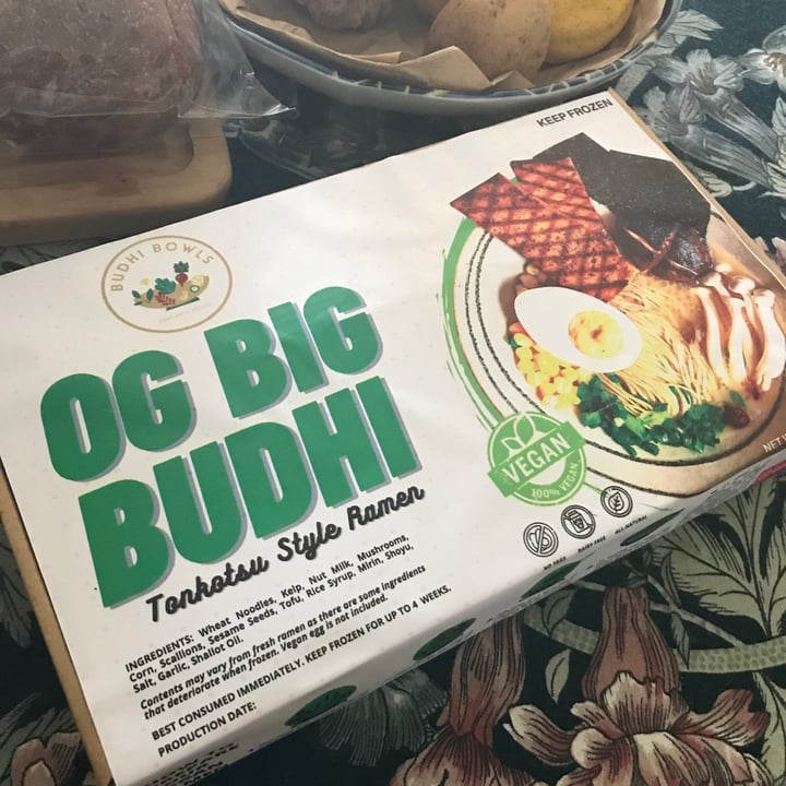 Budhi Bowls Frozen Ramen Kit OG Big Budhi Review abillion