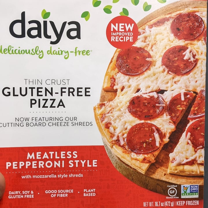 review photo of Daiya Gluten-free Pizza Meatless Pepperoni Style shared by @bcdguru on 10 Jan 2022 - review