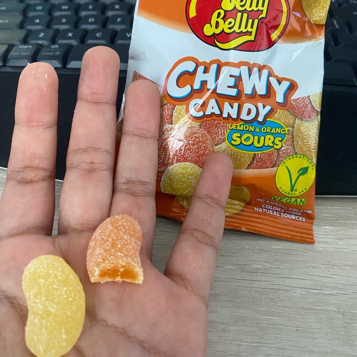 review photo of Jelly belly CHEWY
CANDY Sour lemon & Sour orange shared by @scynsa on 22 Nov 2021 - review