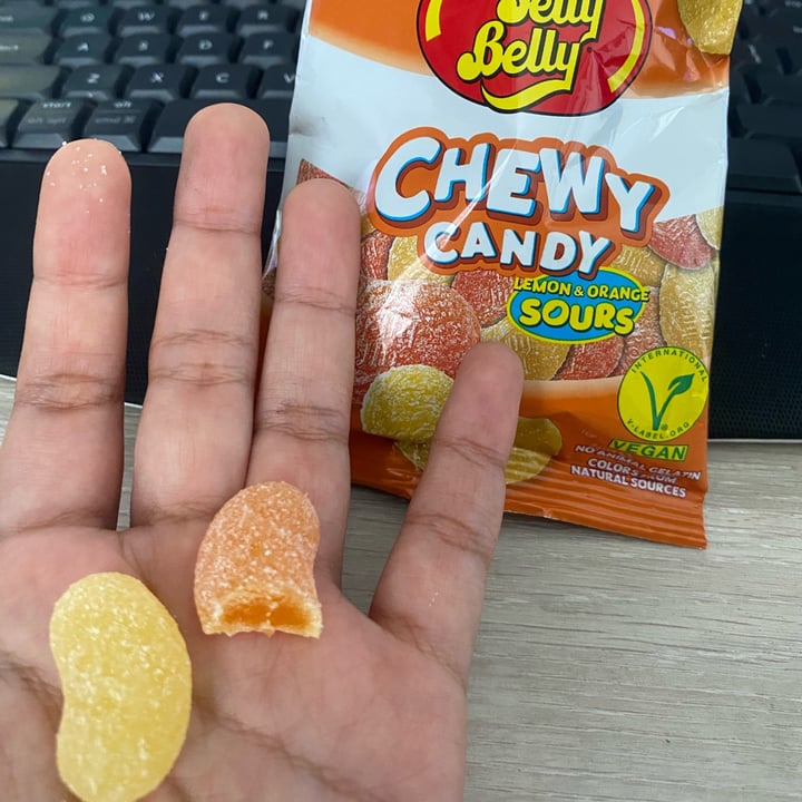 photo of Jelly belly CHEWY
CANDY Sour lemon & Sour orange shared by @scynsa on  22 Nov 2021 - review