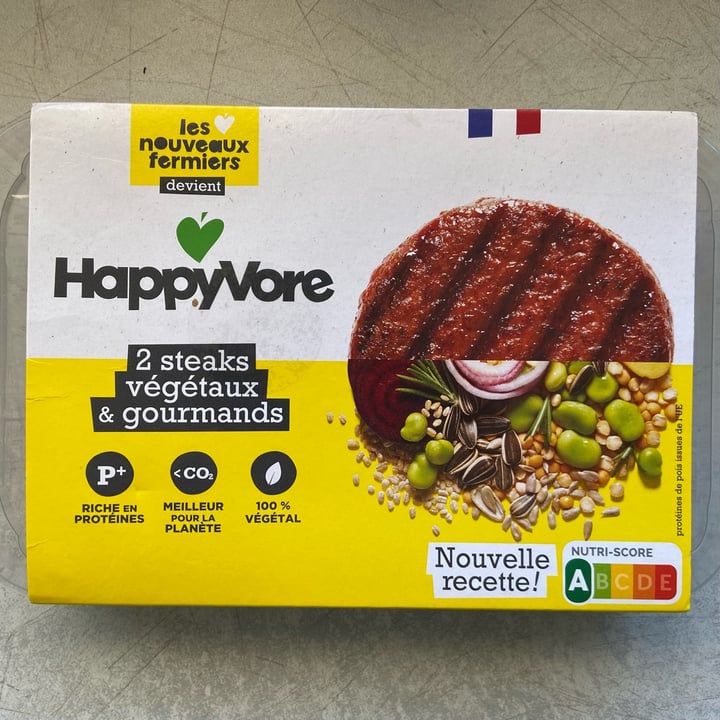 photo of Happyvore 2 steaks végétaux & gourmands shared by @fxk on  03 Apr 2022 - review