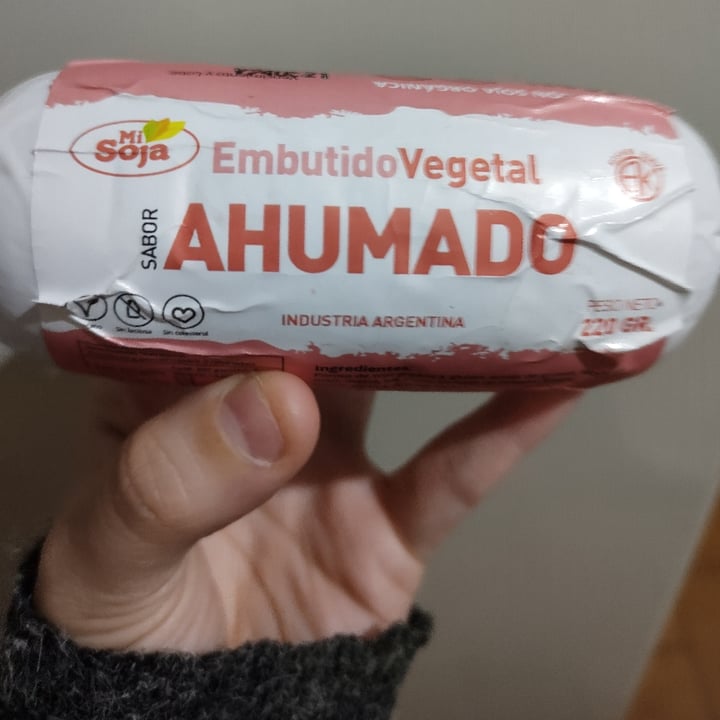 review photo of Mi Soja Embutido ahumado shared by @sofilemos on 05 Apr 2021 - review