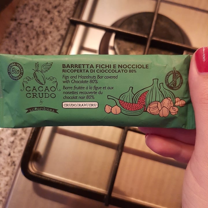 review photo of Cacao crudo by Loverdiana Barretta fichi e nocciole ricoperta di cioccolato shared by @silviaky on 30 Jun 2021 - review