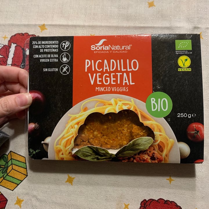 photo of Soria Natural Picadillo vegetal shared by @noeliaperez on  24 Dec 2020 - review