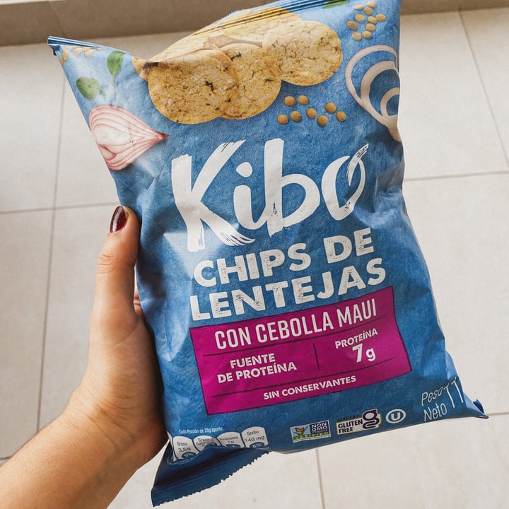 photo of Kibo Chips De Lentejas shared by @theveganhopper on  30 Dec 2021 - review