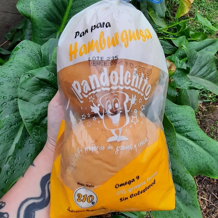 photo of Pandolchito Pan Para Hamburguesas shared by @alimentosaptosvegan on  25 Jun 2021 - review